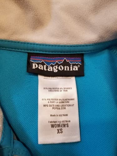 Nice! Patagonia Jacket Womens XS Full Zip Blue Simple Guide Stretch 83751 - Thumbnail 3