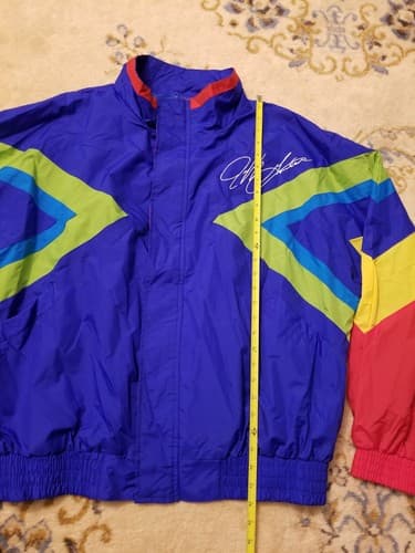 Vintage 90s NASCAR Chase Authentics Jeff Gordon Dupont Rainbow Jacket Mens XXL - Thumbnail 9