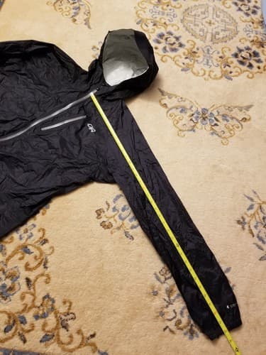 Outdoor Research Mens M Helium Packable Jacket Pertex Shield Black Medium 2011 - Thumbnail 12