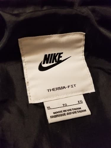 Nike Sportswear Women's Therma Repel Puffer Jacket Black DJ6995-010 Size XL - Thumbnail 8