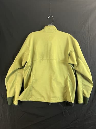 VTG Arc'Teryx Gamma Soft Shell Fleece Lined Jacket Womens XL Green Full Zip FLAW - Thumbnail 9