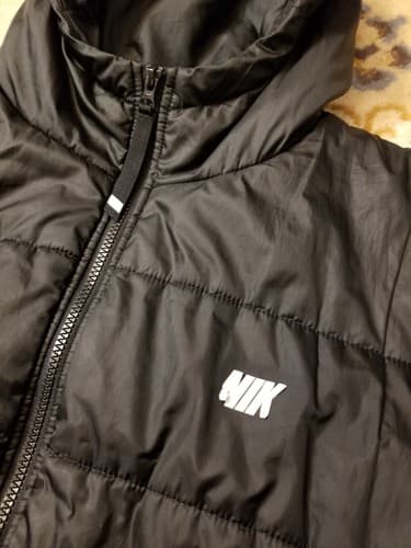 Nike Sportswear Women's Therma Repel Puffer Jacket Black DJ6995-010 Size XL - Thumbnail 4