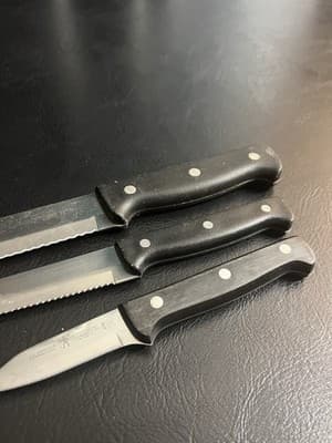 3 Set J A Henckels Ever Sharp Pro Stainless Knife Serrated Bread 51352-080 Lot - Thumbnail 4
