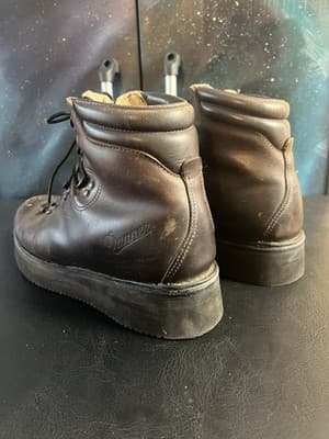 VTG Danner Mountain Hiking Boots Mens 11 D GORE-TEX 35600 RARE Lug Platform Sole - Thumbnail 4