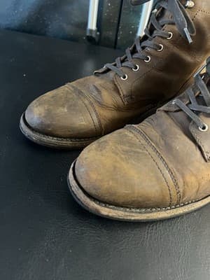THURSDAY BOOT CO. Captain Toe Leather Lace-Up Men's 11.5 Boots - Thumbnail 8