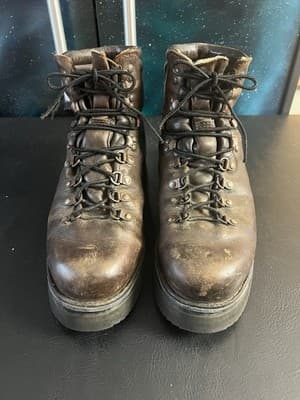 VTG Danner Mountain Hiking Boots Mens 11 D GORE-TEX 35600 RARE Lug Platform Sole - Thumbnail 9