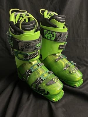 K2~Pinnacle 130 LV Mens 8.5/ Womens 9.5 Flex Ski Boots 2016 26/26.5 Green Tour - Thumbnail 10