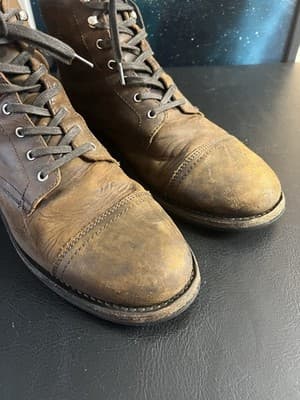 THURSDAY BOOT CO. Captain Toe Leather Lace-Up Men's 11.5 Boots - Thumbnail 2