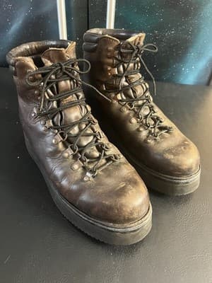 VTG Danner Mountain Hiking Boots Mens 11 D GORE-TEX 35600 RARE Lug Platform Sole - Thumbnail 8