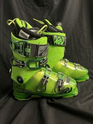 K2~Pinnacle 130 LV Mens 8.5/ Womens 9.5 Flex Ski Boots 2016 26/26.5 Green Tour - Thumbnail 9