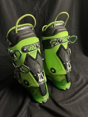 K2~Pinnacle 130 LV Mens 8.5/ Womens 9.5 Flex Ski Boots 2016 26/26.5 Green Tour - Thumbnail 5