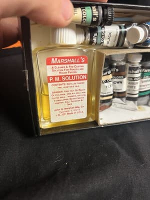 Vtg Marshall's Photo Coloring System “Learn To Color” Oil Set Hobby MS-LCS Paint - Thumbnail 5