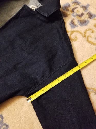 Naked & Famous Denim Coat Jacket Womens XS Jean Cardigan 11oz Stretch Selvedge - Thumbnail 12
