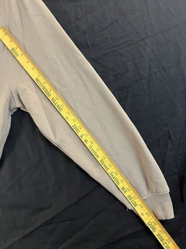 Fear Of God Essentials Crew Neck Sweatshirt Beige Mens Small Long Sleeve Sweater - Thumbnail 12