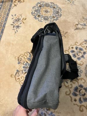 Timbuk2 San Francisco Black 16" Messenger Laptop Bag Pack Shoulder Strap M Grey - Thumbnail 20