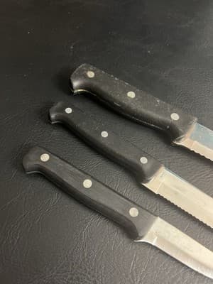 3 Set J A Henckels Ever Sharp Pro Stainless Knife Serrated Bread 51352-080 Lot - Thumbnail 11