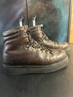 VTG Danner Mountain Hiking Boots Mens 11 D GORE-TEX 35600 RARE Lug Platform Sole - Thumbnail 6