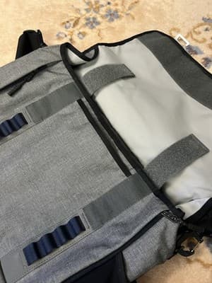Timbuk2 San Francisco Black 16" Messenger Laptop Bag Pack Shoulder Strap M Grey - Thumbnail 17