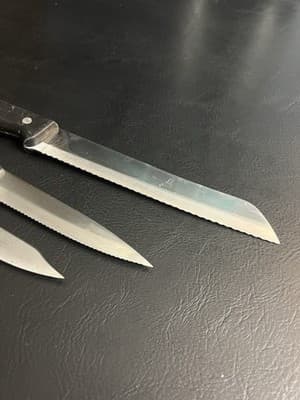 3 Set J A Henckels Ever Sharp Pro Stainless Knife Serrated Bread 51352-080 Lot - Thumbnail 9
