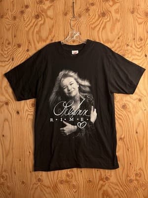 LeAnn Rimes Signed Autographed L Dont Mess With Texas Double Sided T-Shirt Black - Image 1