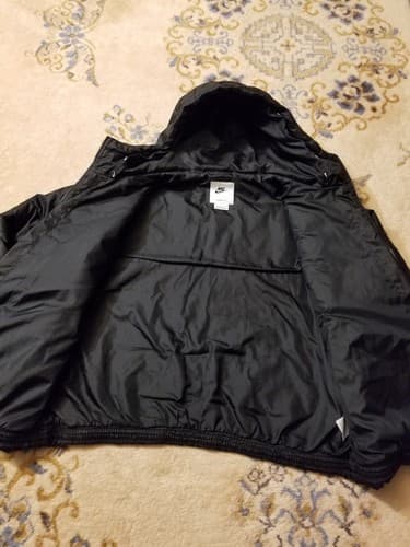 Nike Sportswear Women's Therma Repel Puffer Jacket Black DJ6995-010 Size XL - Thumbnail 7