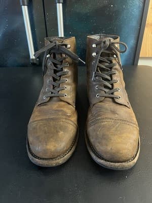 THURSDAY BOOT CO. Captain Toe Leather Lace-Up Men's 11.5 Boots - Thumbnail 10