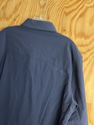 Outdoor Research Ferrosi Shirt Jacket Long Sleeve Snap Stretch Night Blue Mens L - Thumbnail 8