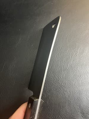 Ed Wusthof 6" Cleaver Butcher's Knife 4680/16cm X50 Cr Mo V15 Germany Kitchen - Thumbnail 12