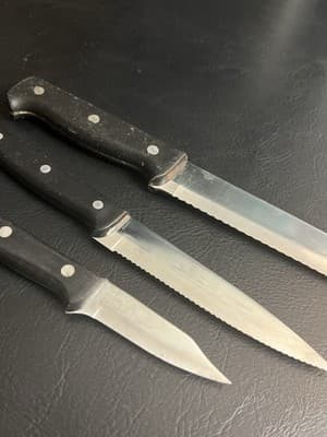 3 Set J A Henckels Ever Sharp Pro Stainless Knife Serrated Bread 51352-080 Lot - Thumbnail 10