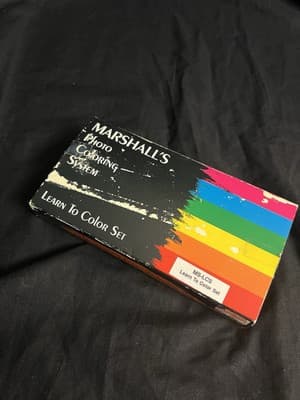 Vtg Marshall's Photo Coloring System “Learn To Color” Oil Set Hobby MS-LCS Paint - Thumbnail 6