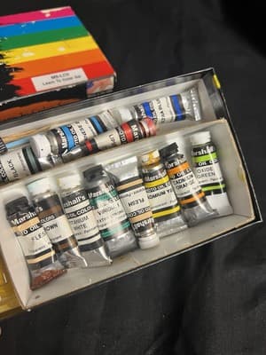 Vtg Marshall's Photo Coloring System “Learn To Color” Oil Set Hobby MS-LCS Paint - Thumbnail 3