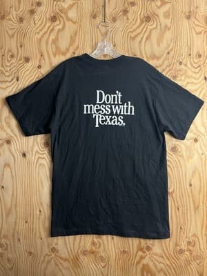 LeAnn Rimes Signed Autographed L Dont Mess With Texas Double Sided T-Shirt Black - Thumbnail 5