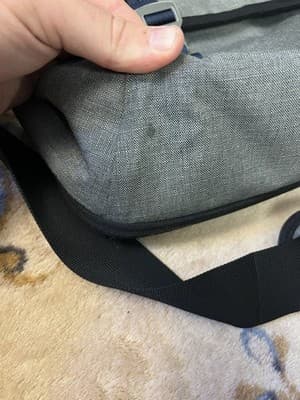 Timbuk2 San Francisco Black 16" Messenger Laptop Bag Pack Shoulder Strap M Grey - Thumbnail 3