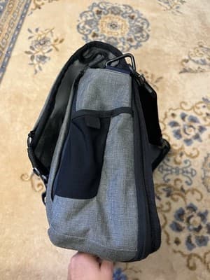 Timbuk2 San Francisco Black 16" Messenger Laptop Bag Pack Shoulder Strap M Grey - Thumbnail 19