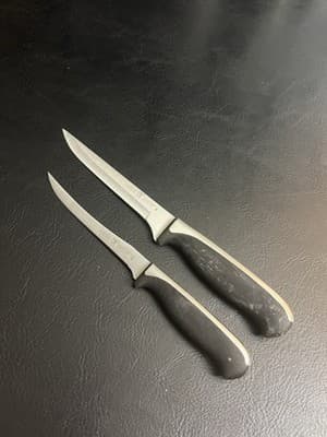 J.A. HENCKELS Fine Edge Synergy 5" Tomato + Boning Fillet Knife 15550-130 + 140 - Image 1