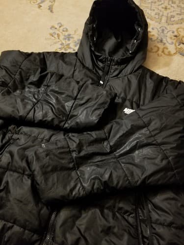 Nike Sportswear Women's Therma Repel Puffer Jacket Black DJ6995-010 Size XL - Thumbnail 6