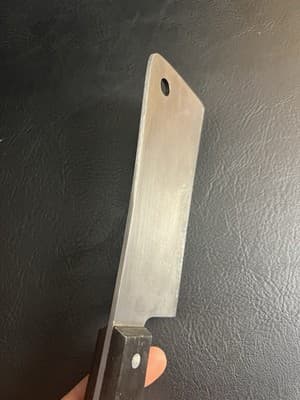 Ed Wusthof 6" Cleaver Butcher's Knife 4680/16cm X50 Cr Mo V15 Germany Kitchen - Thumbnail 13