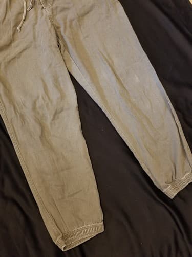 Vtg Sitka Collab X Storm Infinite Gear Hunting Mens M Sweat Pants Green Jogger - Thumbnail 3