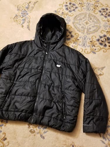 Nike Sportswear Women's Therma Repel Puffer Jacket Black DJ6995-010 Size XL - Thumbnail 3