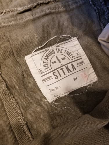 Vtg Sitka Collab X Storm Infinite Gear Hunting Mens M Sweat Pants Green Jogger - Thumbnail 6