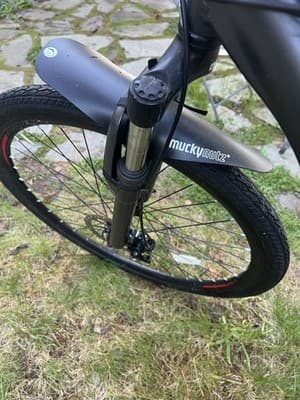 Schwinn 700C M DSB Sport Hybrid Bike Black Red Disc Brakes Shimano Tourney Light - Thumbnail 6