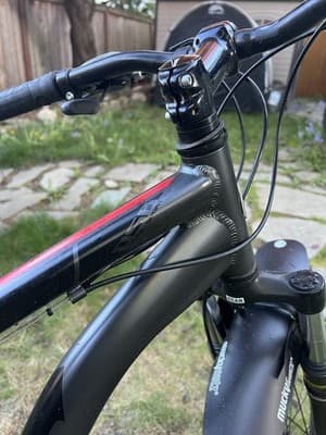 Schwinn 700C M DSB Sport Hybrid Bike Black Red Disc Brakes Shimano Tourney Light - Thumbnail 13