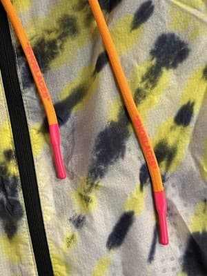 Nike X Off White NRG Tie Dye Womens XXL 2XL Windbreaker Activewear Crop Jacket - Thumbnail 10