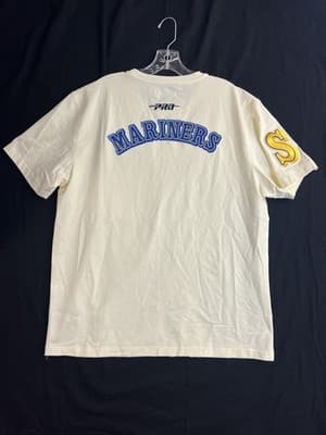 Pro Standard Seattle Mariners Mens XL Cooperstown Collection Shirt 40th Cream - Thumbnail 10