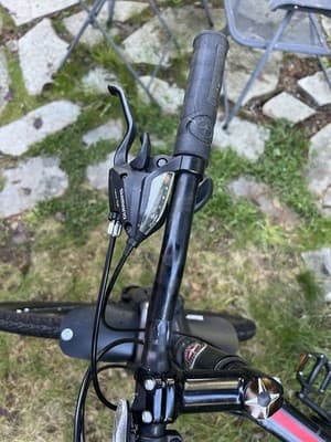 Schwinn 700C M DSB Sport Hybrid Bike Black Red Disc Brakes Shimano Tourney Light - Thumbnail 5