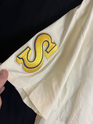 Pro Standard Seattle Mariners Mens XL Cooperstown Collection Shirt 40th Cream - Thumbnail 5