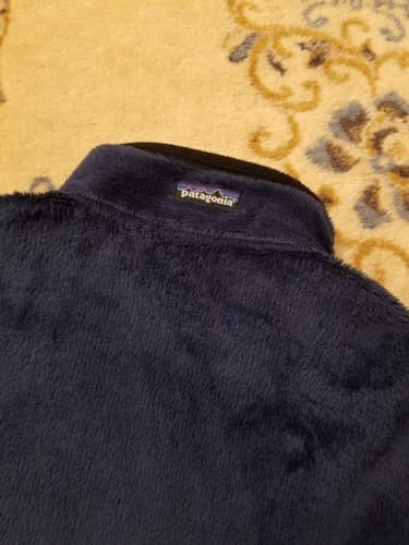 VTG Patagonia R2 Levitator Pullover Mens L Fleece Hi Pile Regulator Jacket Blue - Thumbnail 11