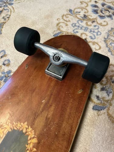 Vtg OG 1996 Powell No Ka Oi Complete Longboard E.XKATE Trucks Skate Hawaiian - Thumbnail 4