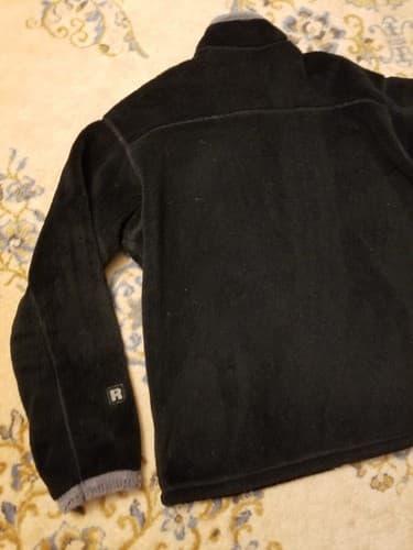 Patagonia R4 Regulator Polartec Hi Pile Fleece Zip Jacket Black Mens L SRAM Bike - Thumbnail 11