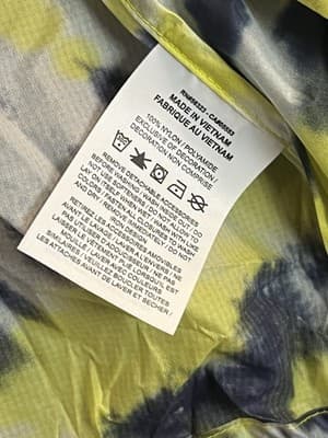 Nike X Off White NRG Tie Dye Womens XXL 2XL Windbreaker Activewear Crop Jacket - Thumbnail 14